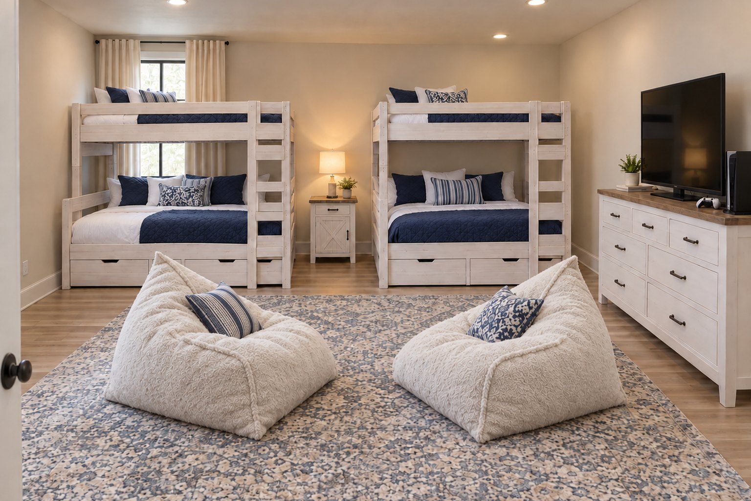 Bunk room at Waggle Dance Ranch